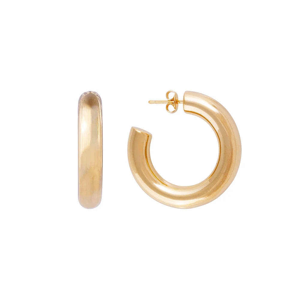 FAIRLEY Bold Gold Maxi Hoops