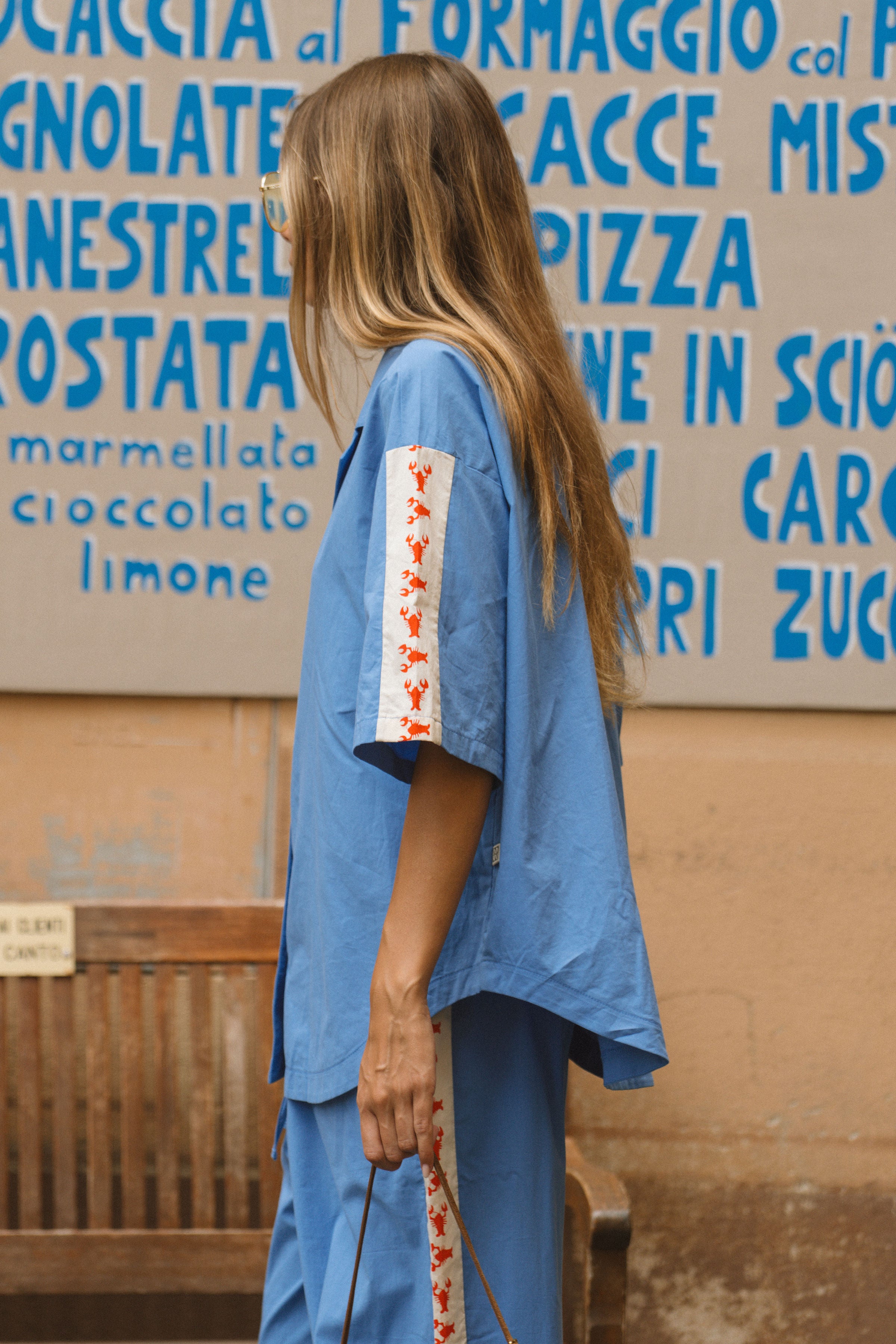 AJ Lobster Shirt FRENCH BLUE