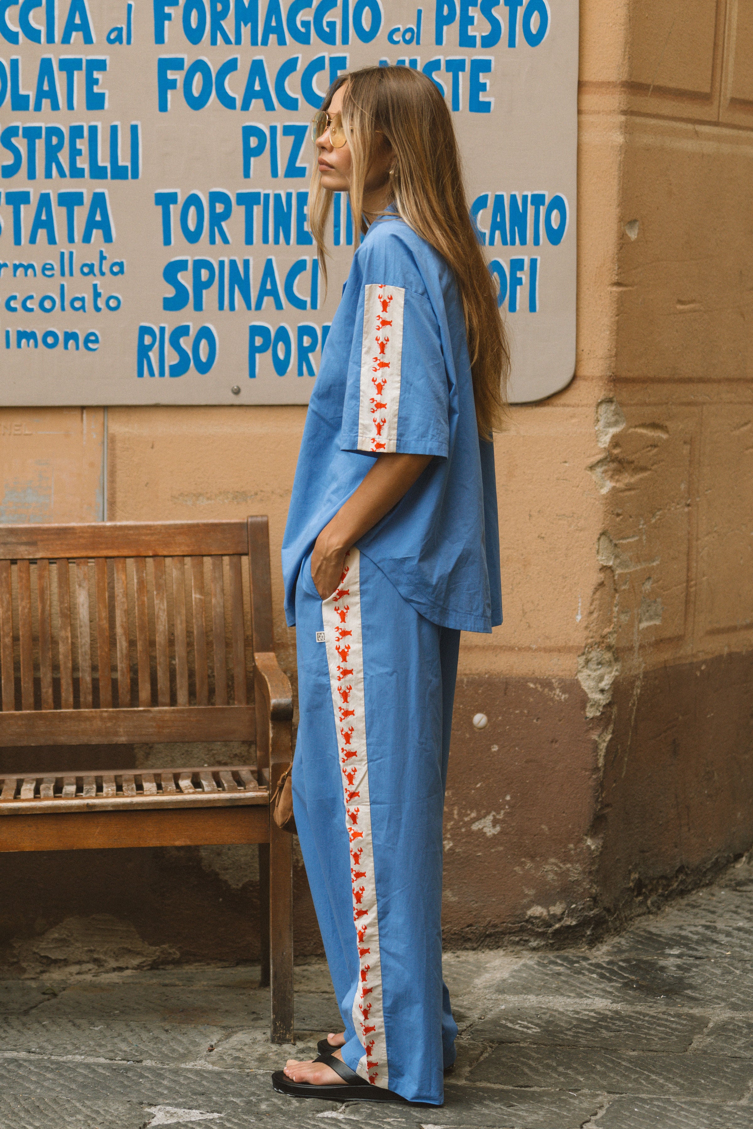 AJ Lobster Pant FRENCH BLUE