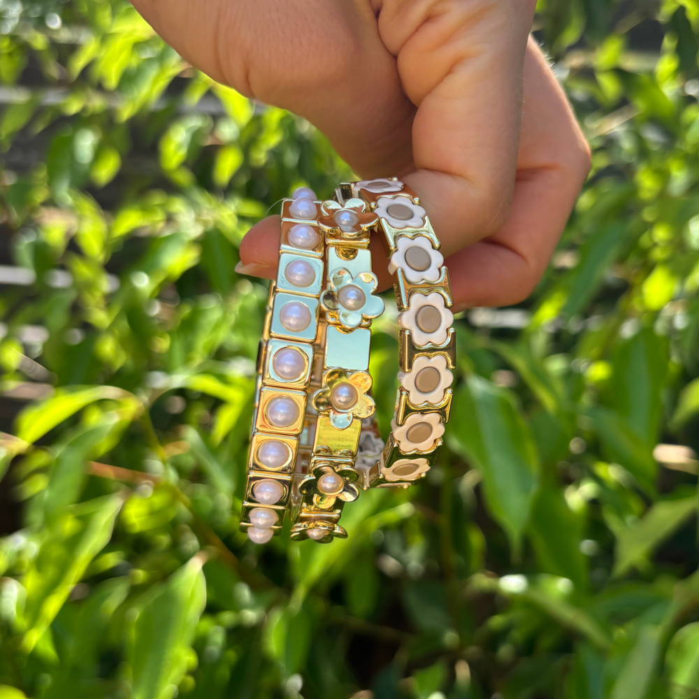 Nina Five Flower Bracelet