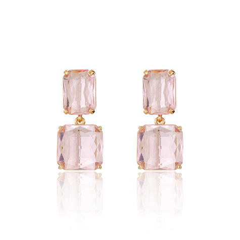Deco Drop Earrings BALLET PINK