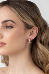 LIBERTE Vittoria CZ Earring SILVER