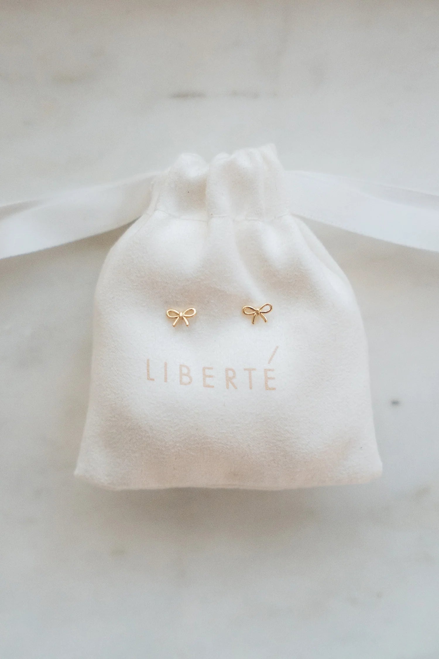LIBERTE Petite Fancy Earring GOLD