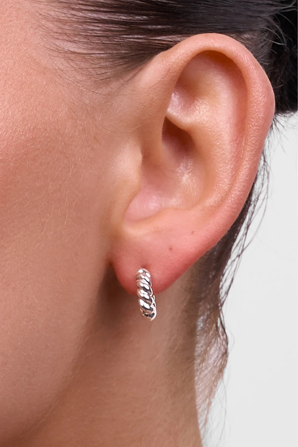 LIBERTE Phoebe Rope Earring SILVER