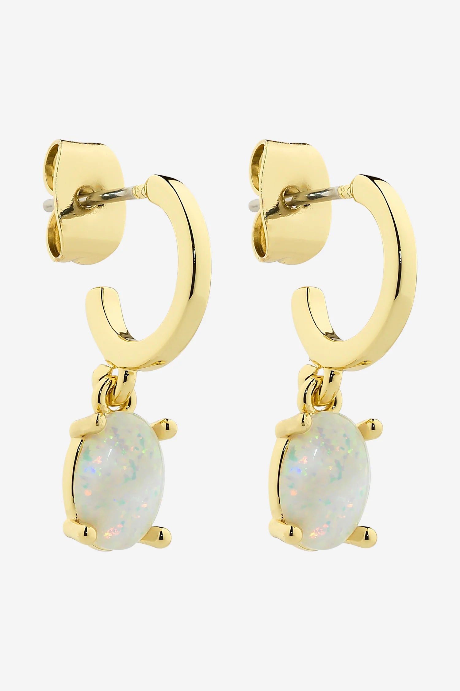 LIBERTE Emery Gold Opal Drop Earring
