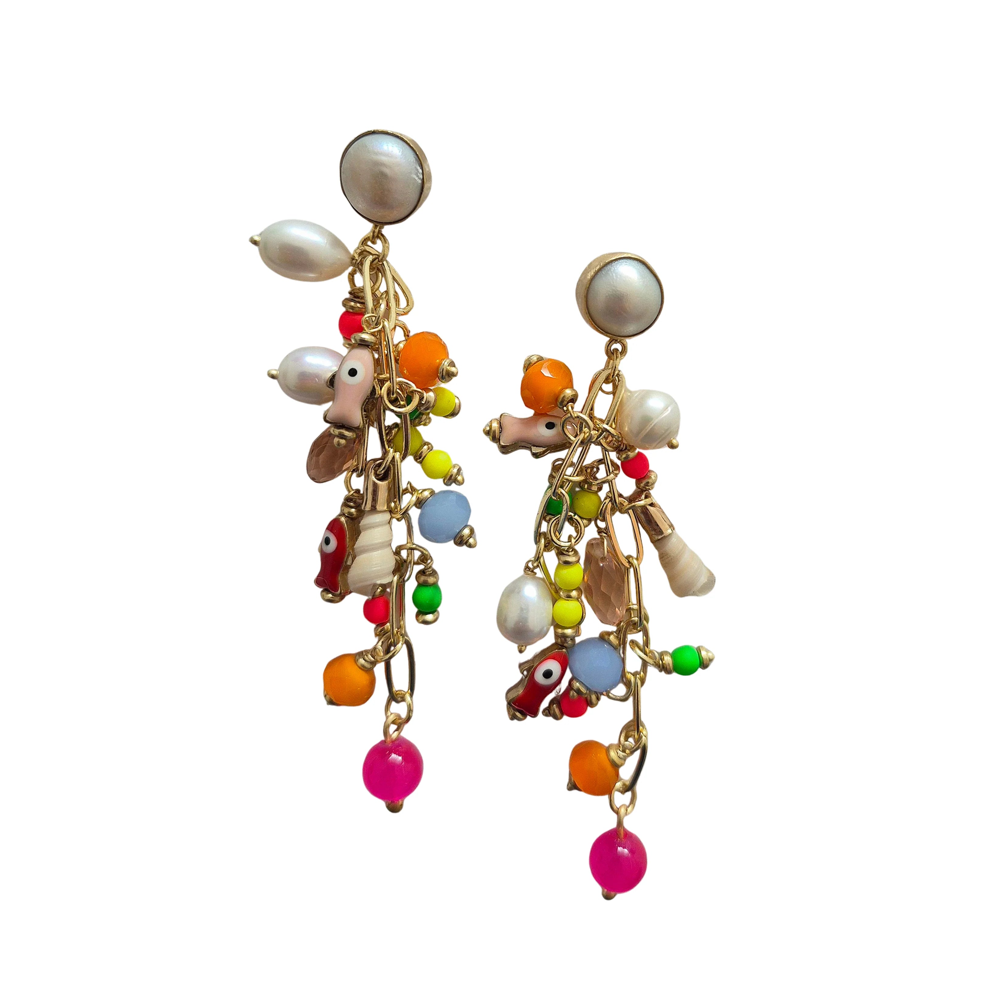 Euro Summer Charm Earrings