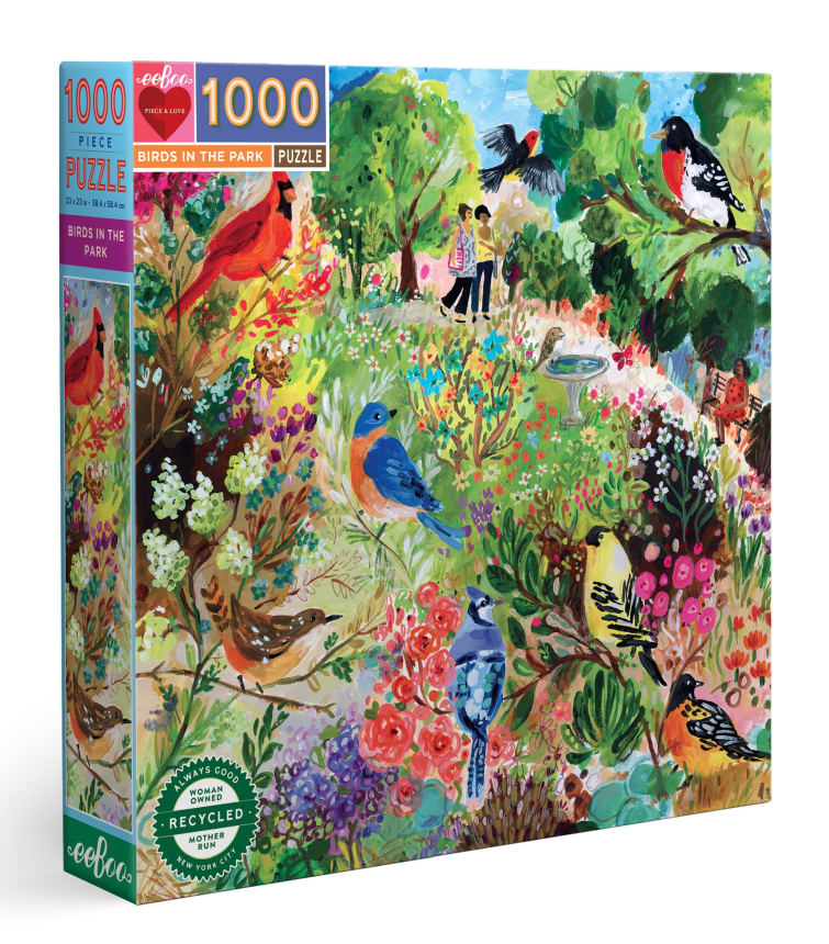 1000 pce Puzzle BIRDS IN PARK