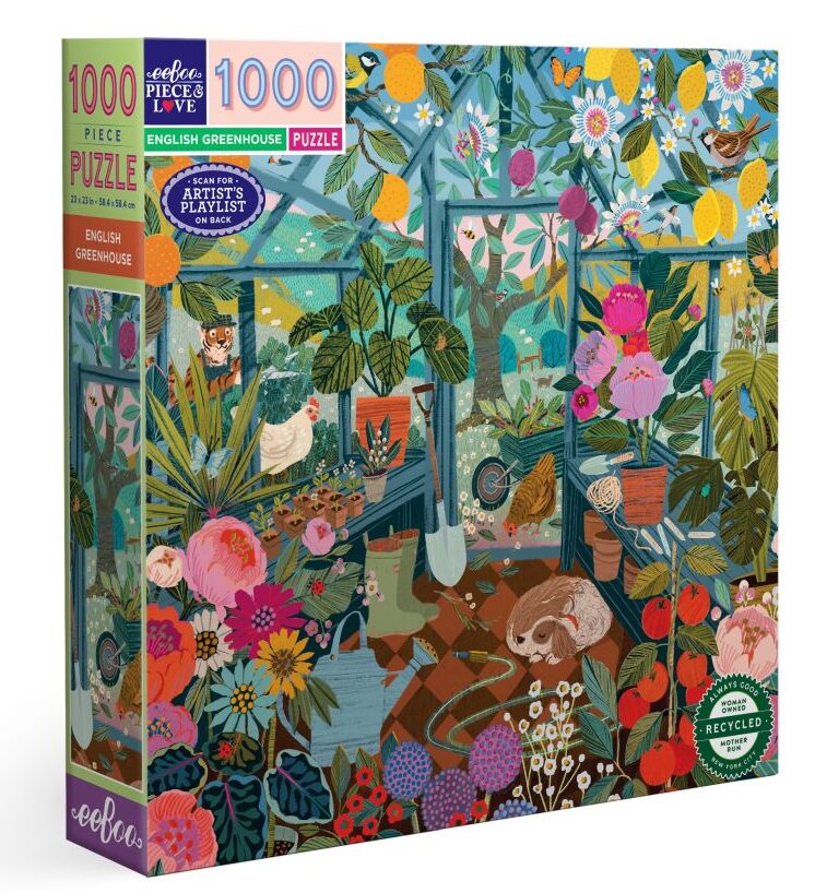 1000 pce Puzzle ENGLISH GREENHOUSE