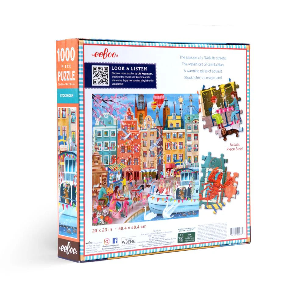 1000 pce Puzzle STOCKHOLM