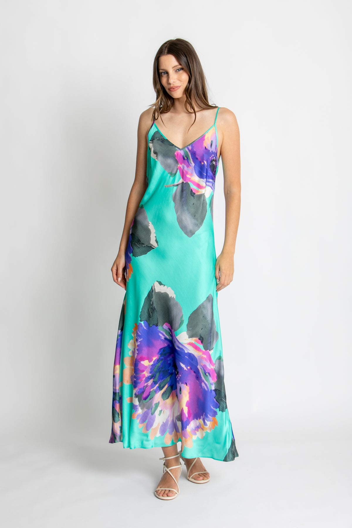 KACHEL Zoey Slip Dress DUSK