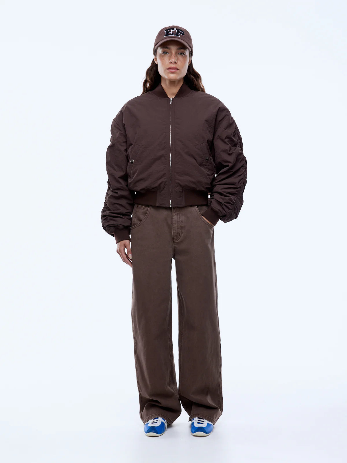 ENA PELLY Lulu Bomber Mocha