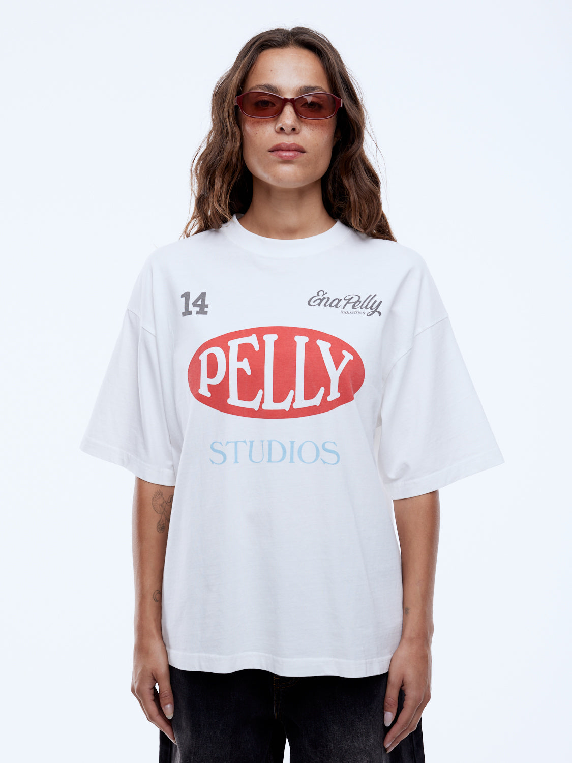 ENA PELLY Pelly Sport Tee White