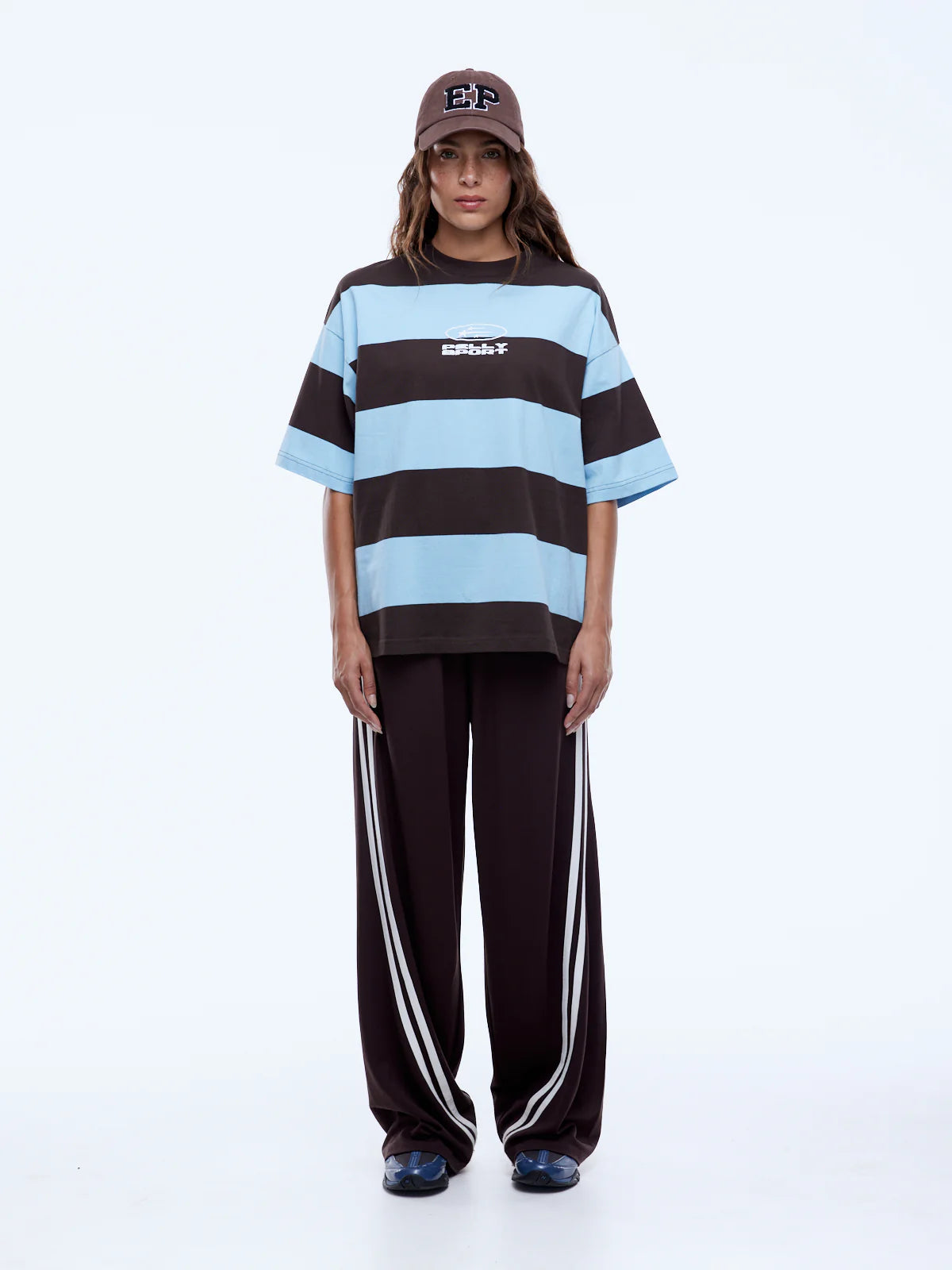 ENA PELLY Pelly Sports Tee STRIPE
