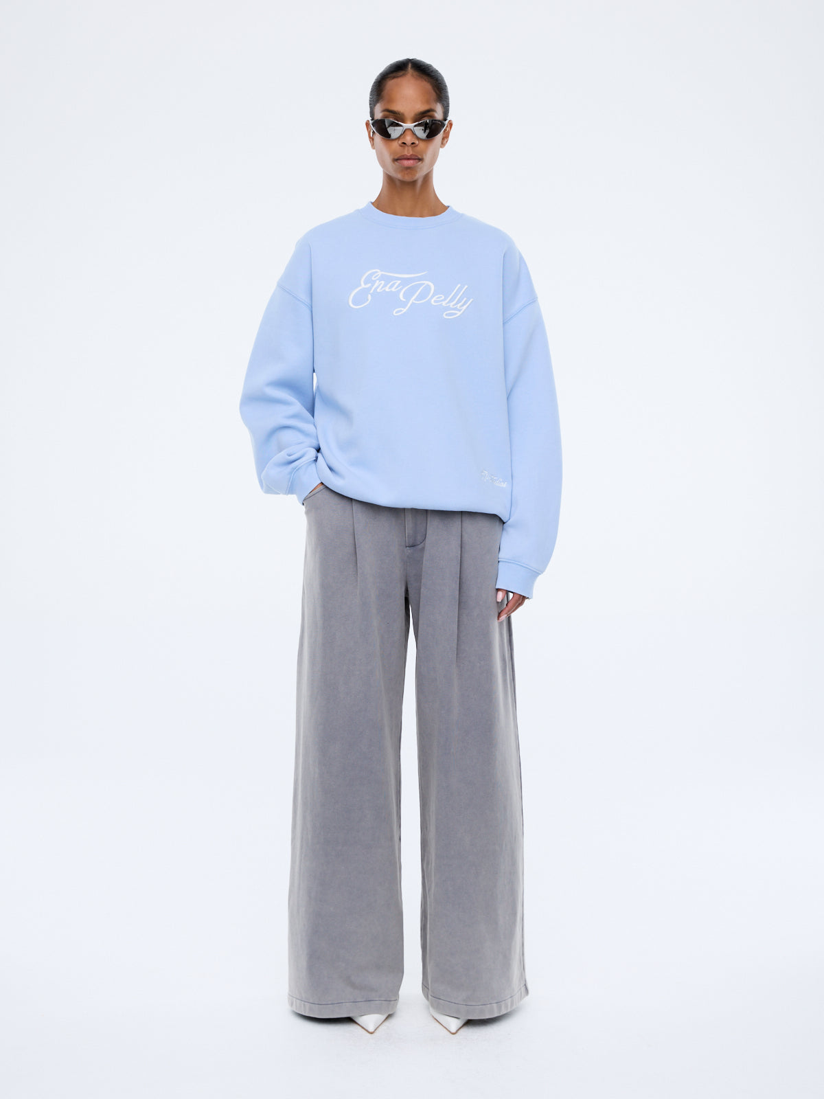 ENA PELLY Mila Sweater SOFT BLUE