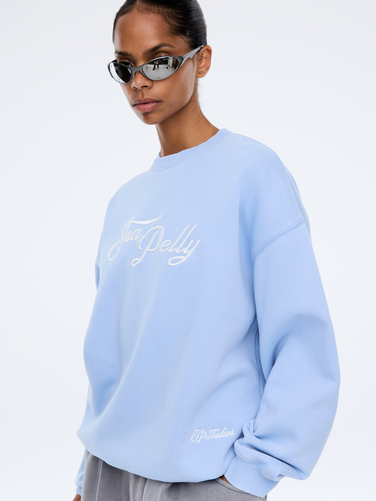 ENA PELLY Mila Sweater SOFT BLUE