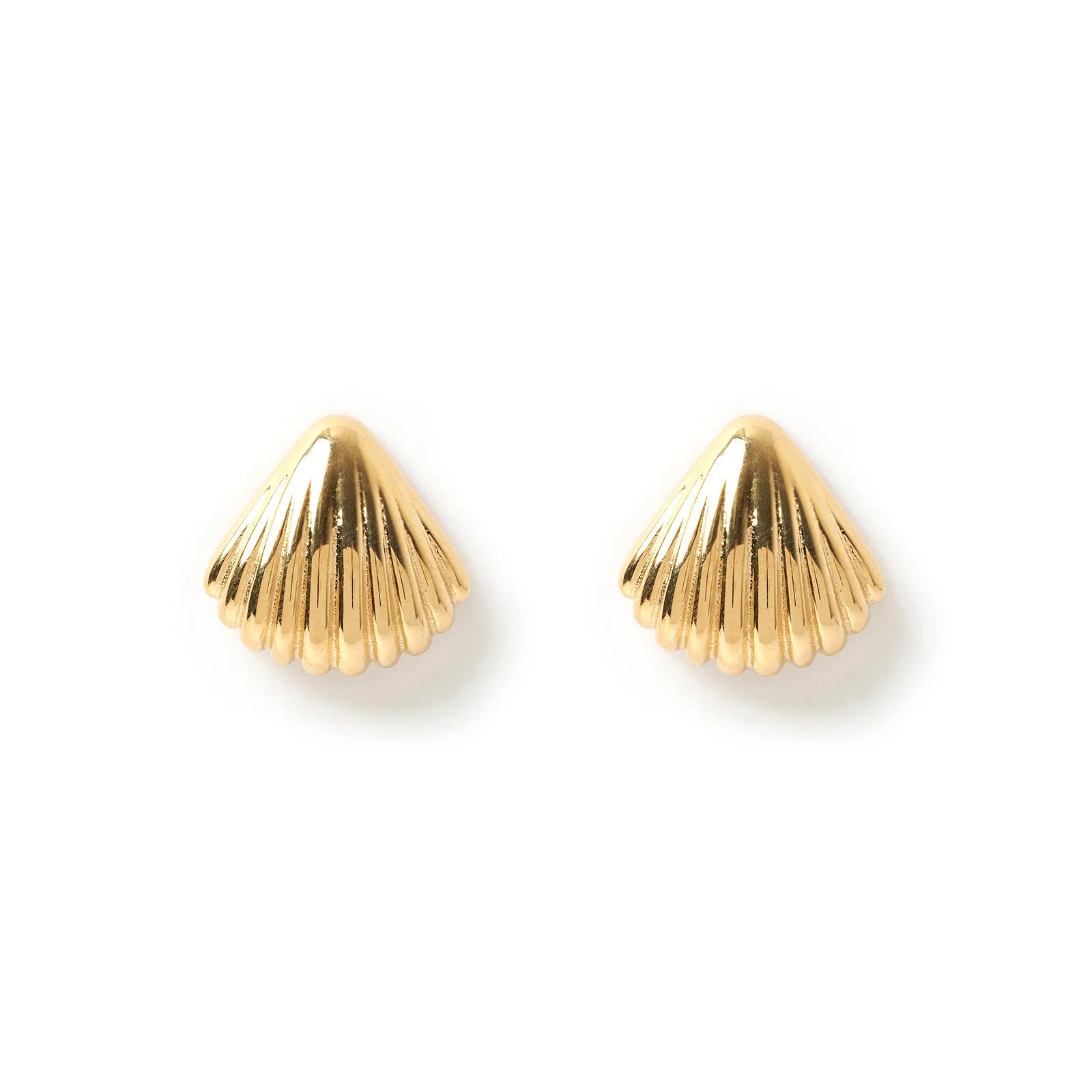 AOE Perla Shell Earrings GOLD