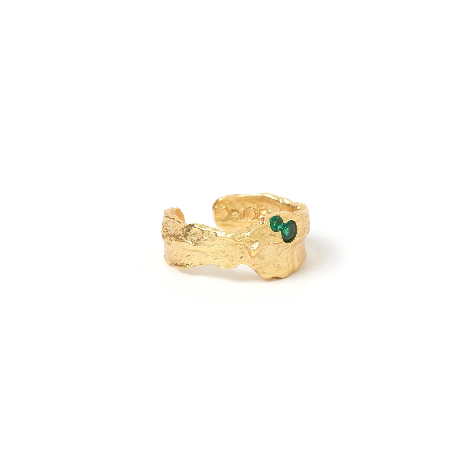 AOE Anya Ring GOLD & GREEN