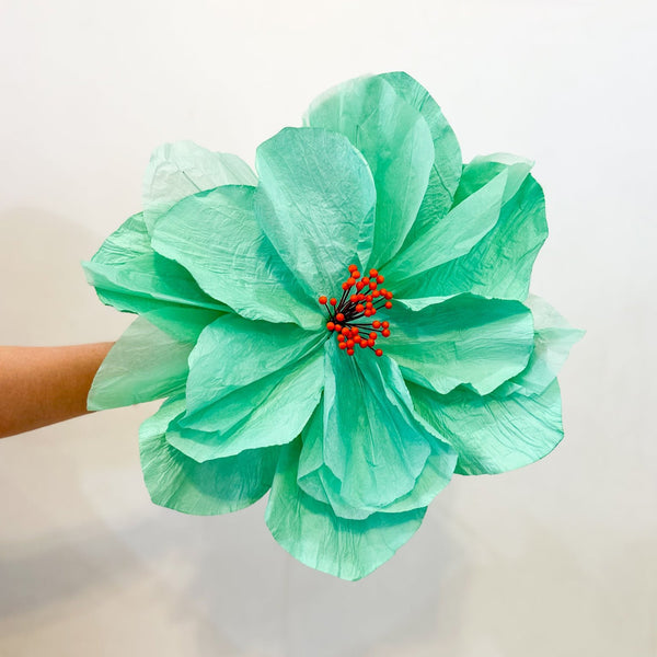 SAKURA Paper Flower Small TURQUOISE