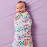 KIP & CO X KEN DONE Bamboo Swaddle ANIMALS & ICONS