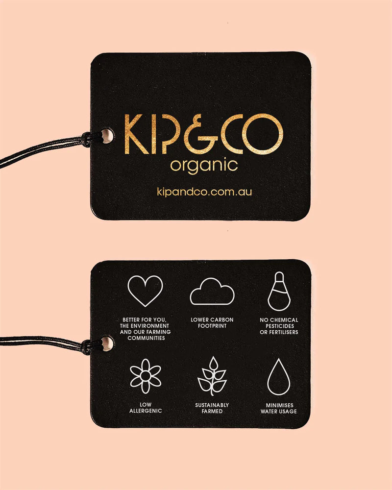 KIP & CO Organic Cotton Bib PAPER DAISY