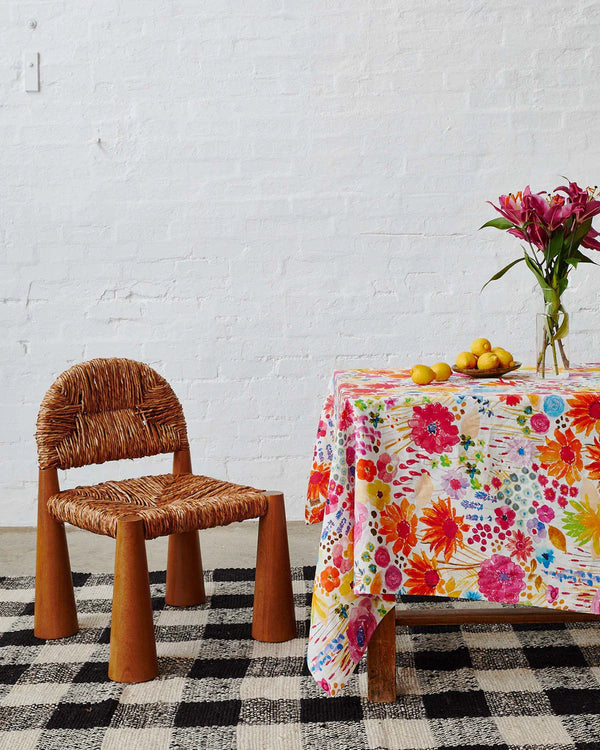 KIP & CO Linen Tablecloth Field of Dreams