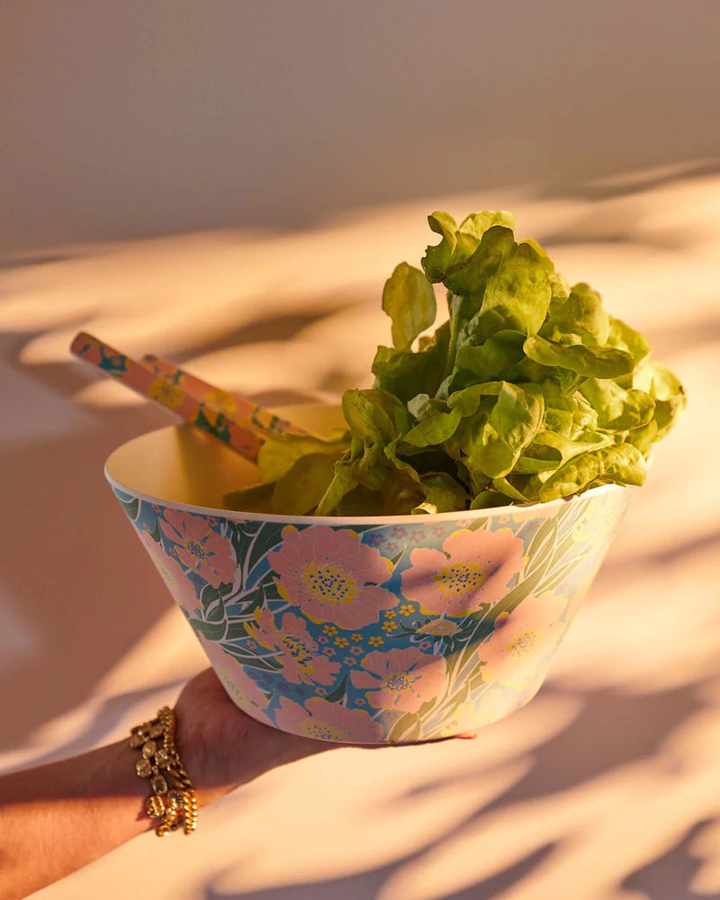 KIP & CO Salad Bowl TUMBLING FLOWERS