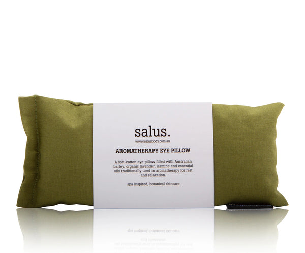 SALUS Aromatherapy Eye Pillow Moss Green