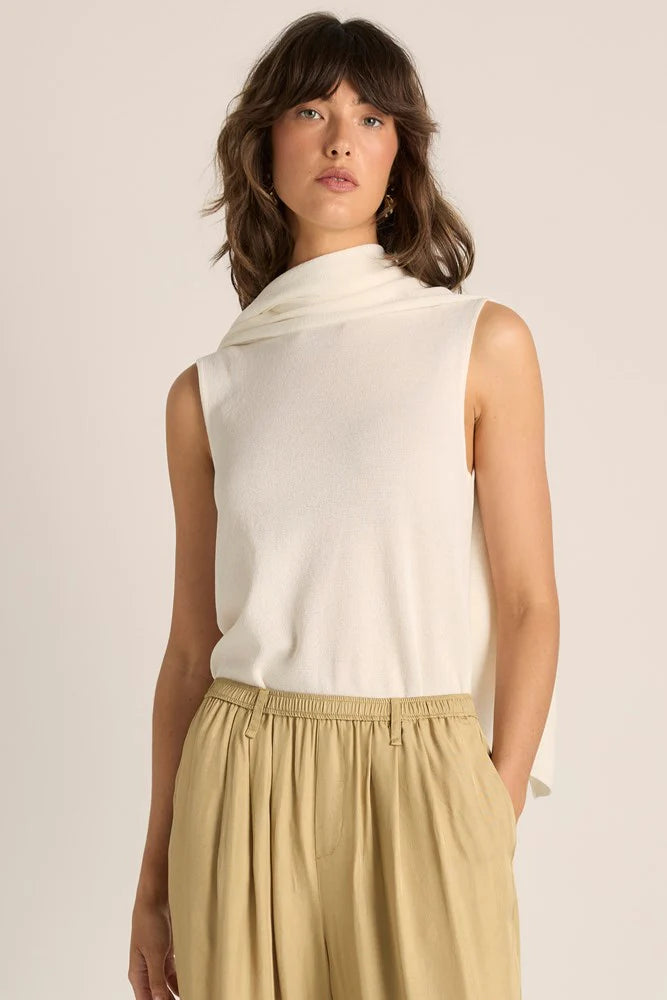 FATE & BECKER Kora Cape Top CREAM