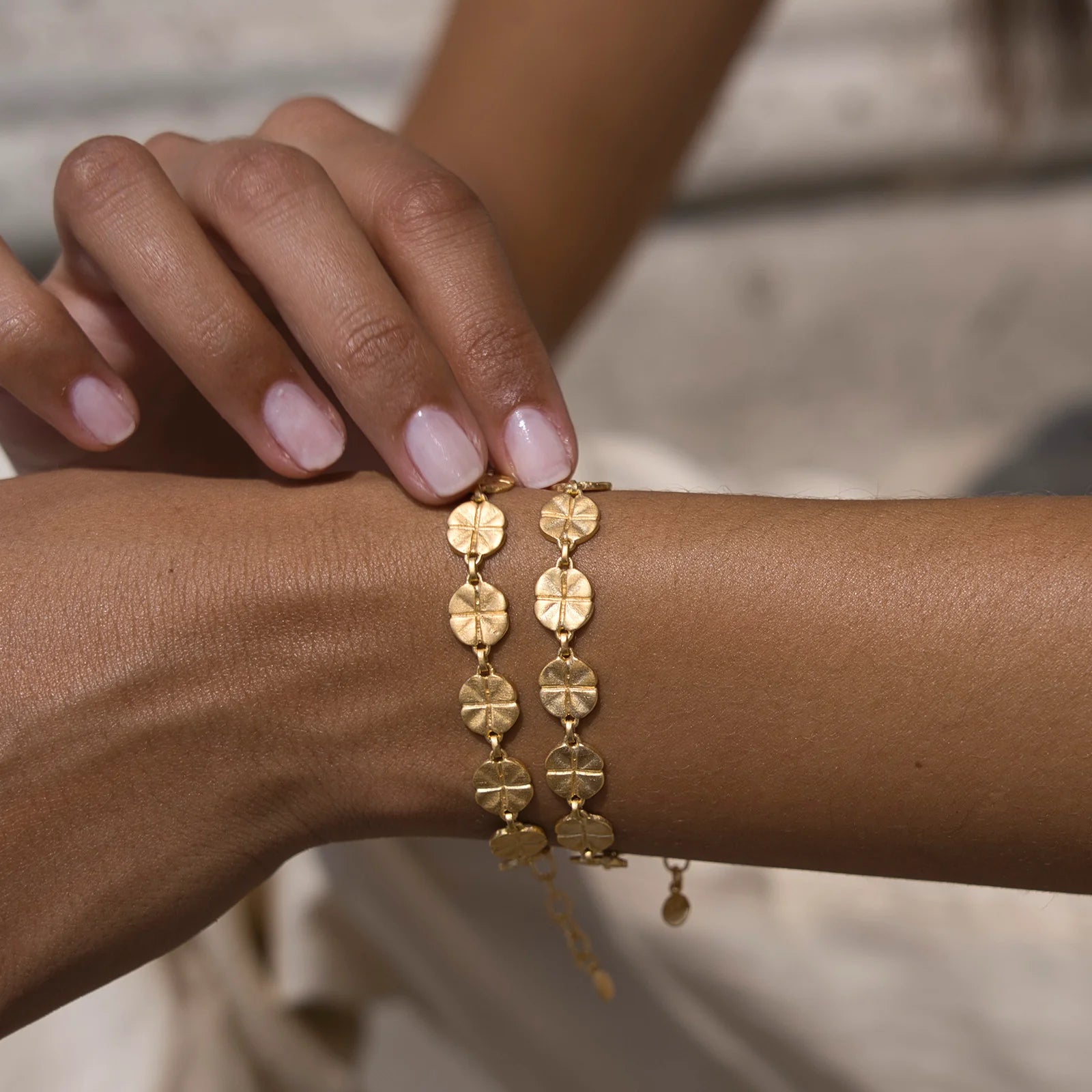 FAIRLEY Gold Lucky Charm Bracelet