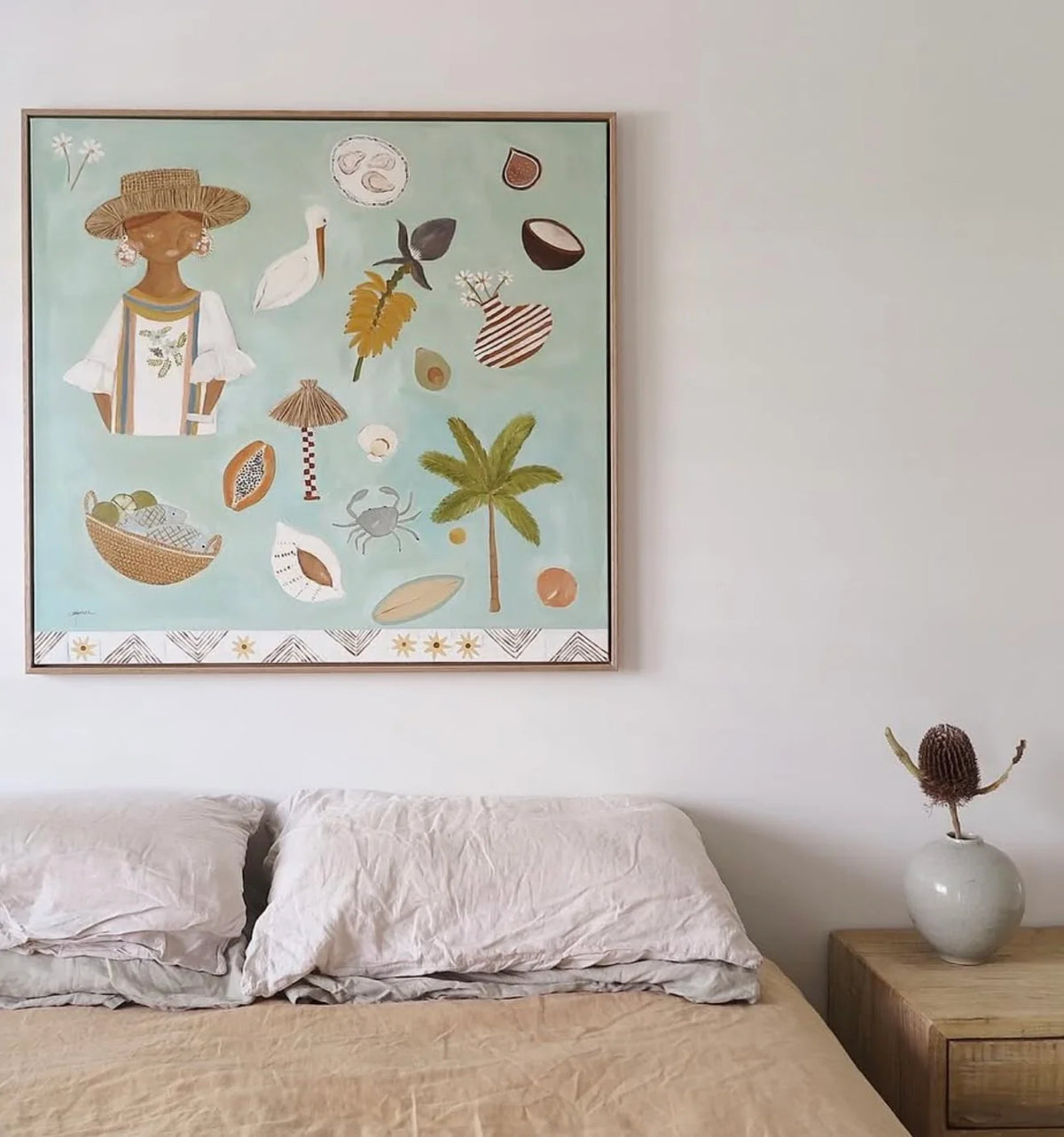 GOOD THROW CO Art Throw Rug SUMMER LOVIN