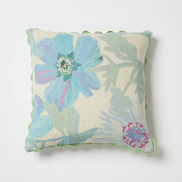 BONNIE & NEIL Cornflower Cushion 60cm BLUE