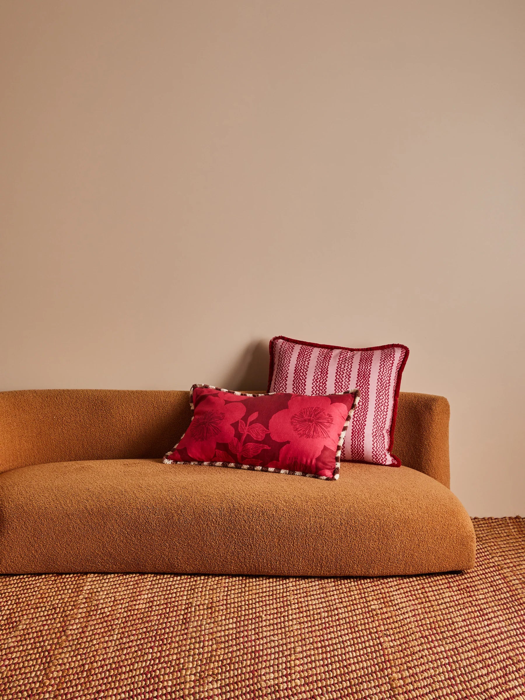 Bonnie & Neil Mini Wave Pink Cushion 60CM
