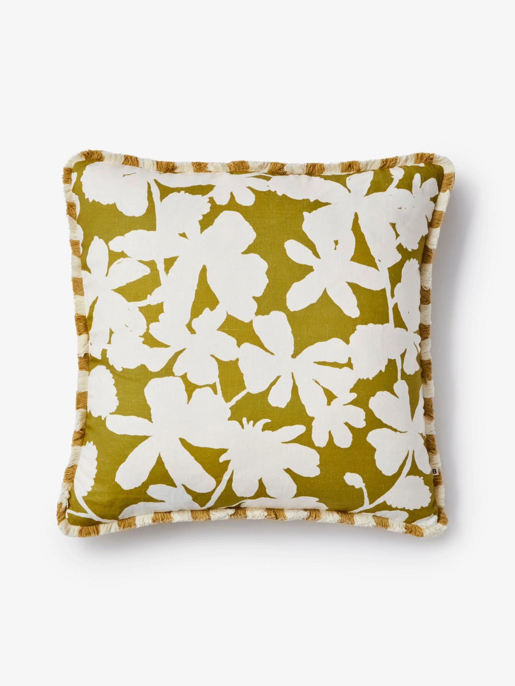 Bonnie & Neil Letta Mustard Cushion 60CM