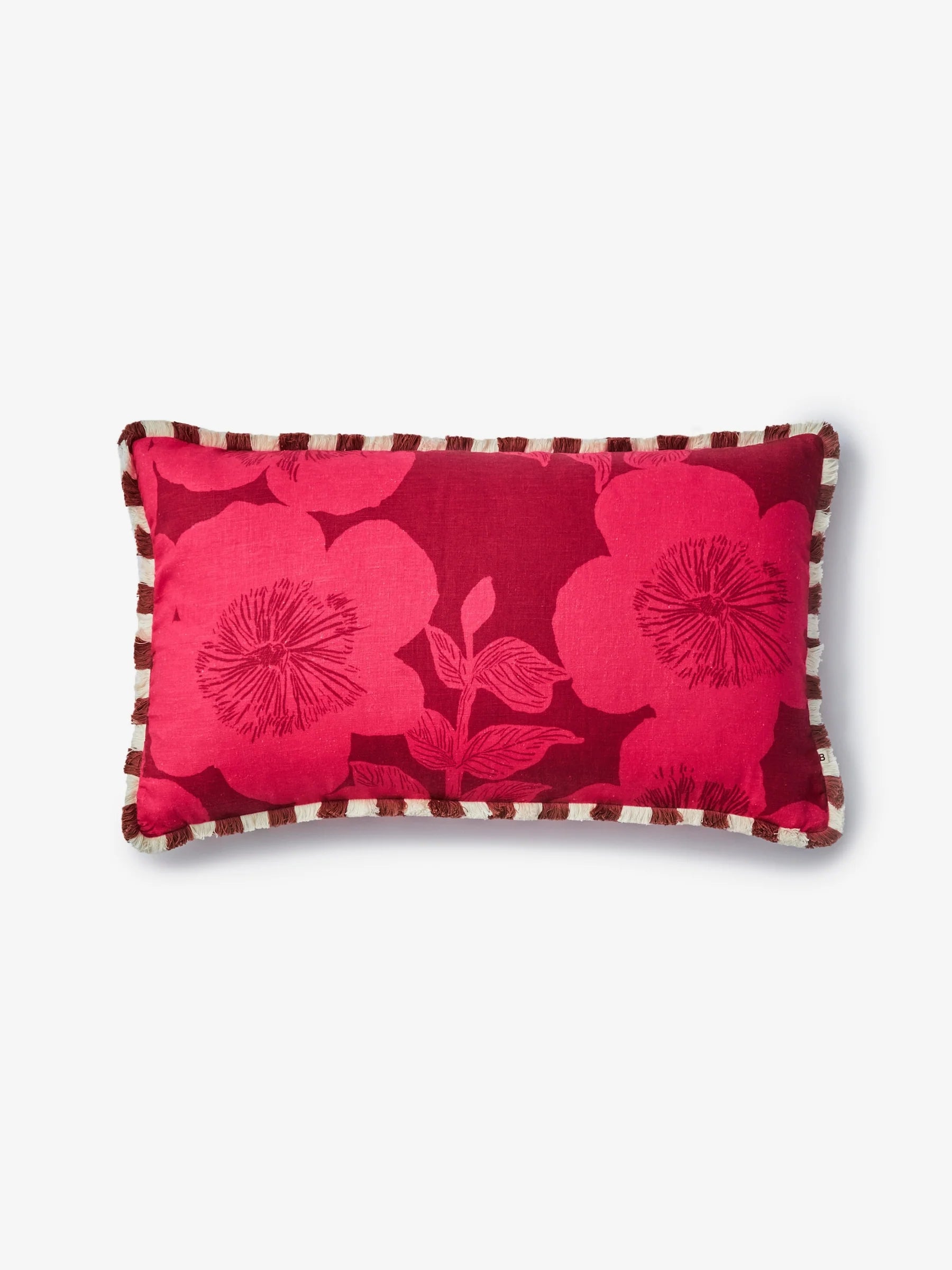 Bonnie & Neil Jardin Cerise Cushion 75 x 75CM