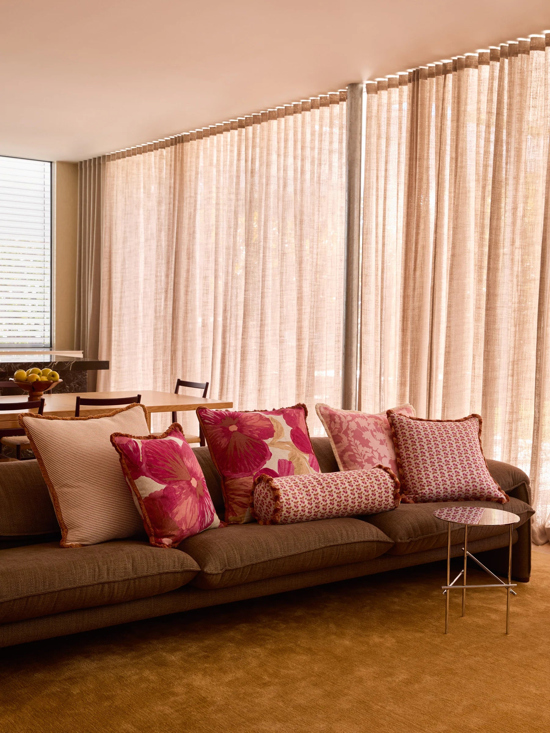 Bonnie & Neil Petal Pink Cushion 60cm