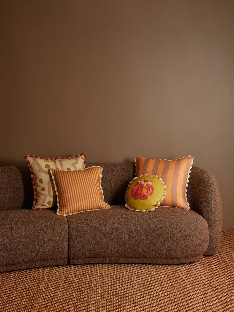 Bonnie & Neil Memphis Cushion Wheat 60cm