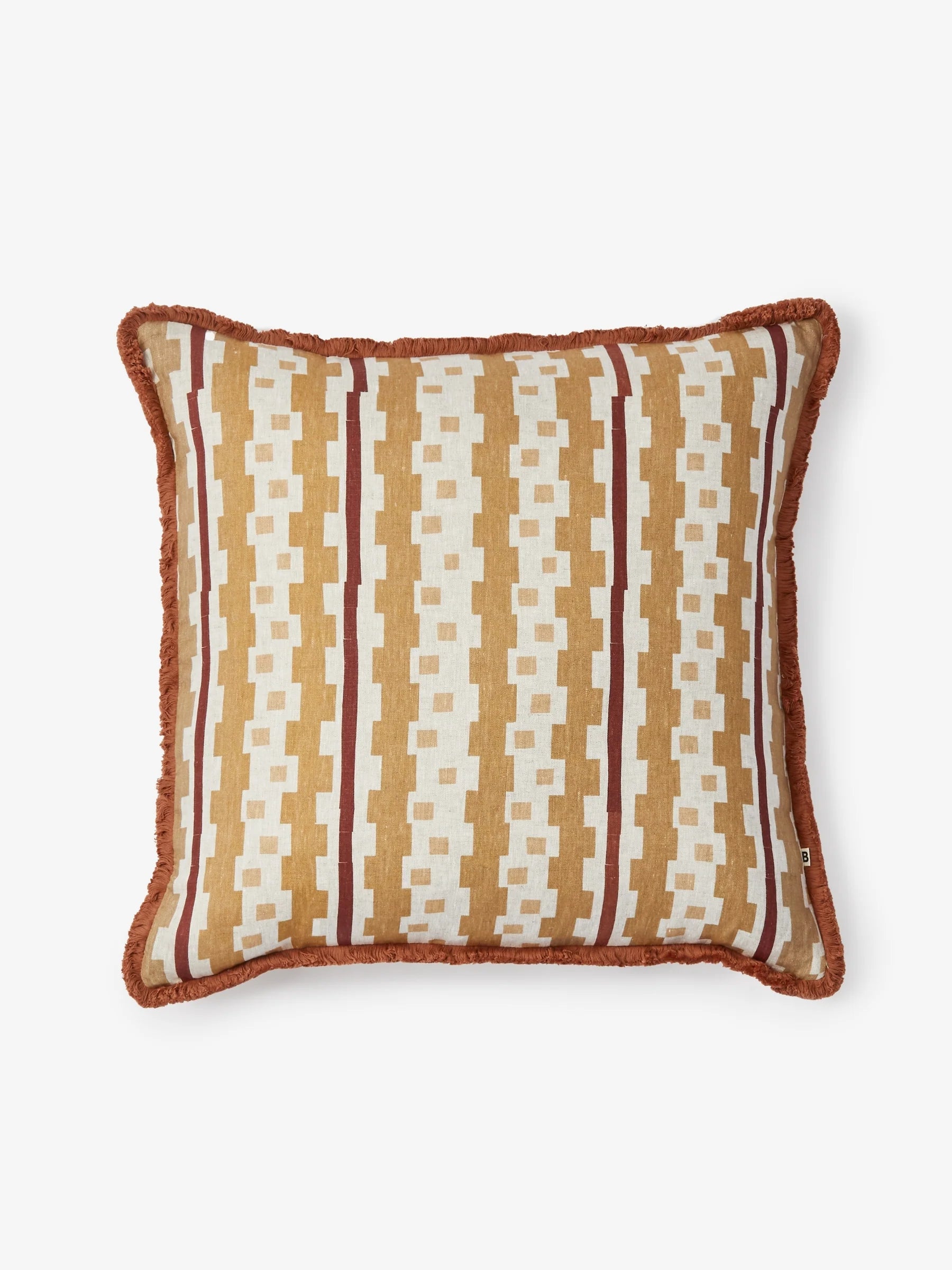 Bonnie & Neil Bauhaus Tan Cushion 60cm