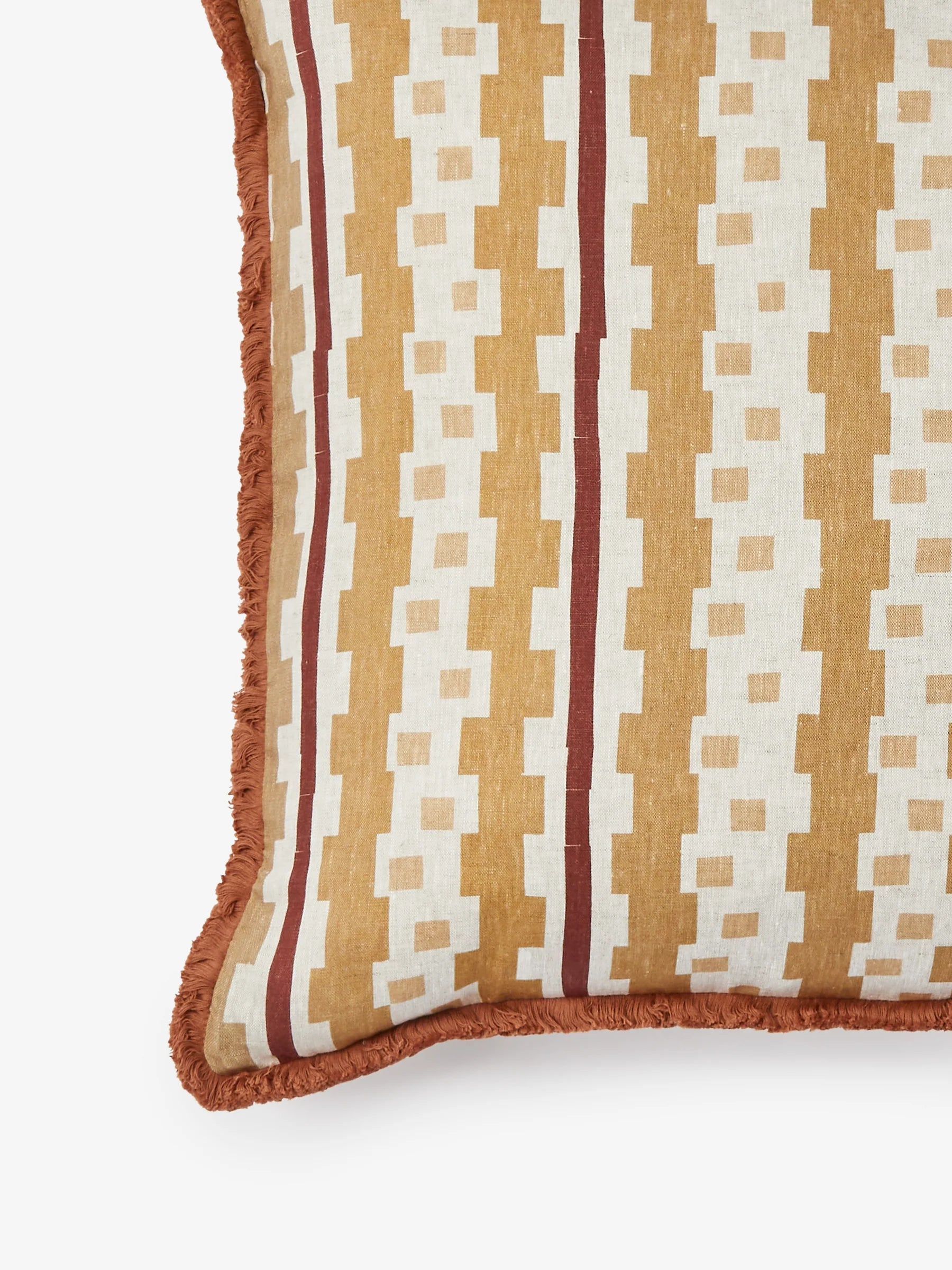 Bonnie & Neil Bauhaus Tan Cushion 60cm