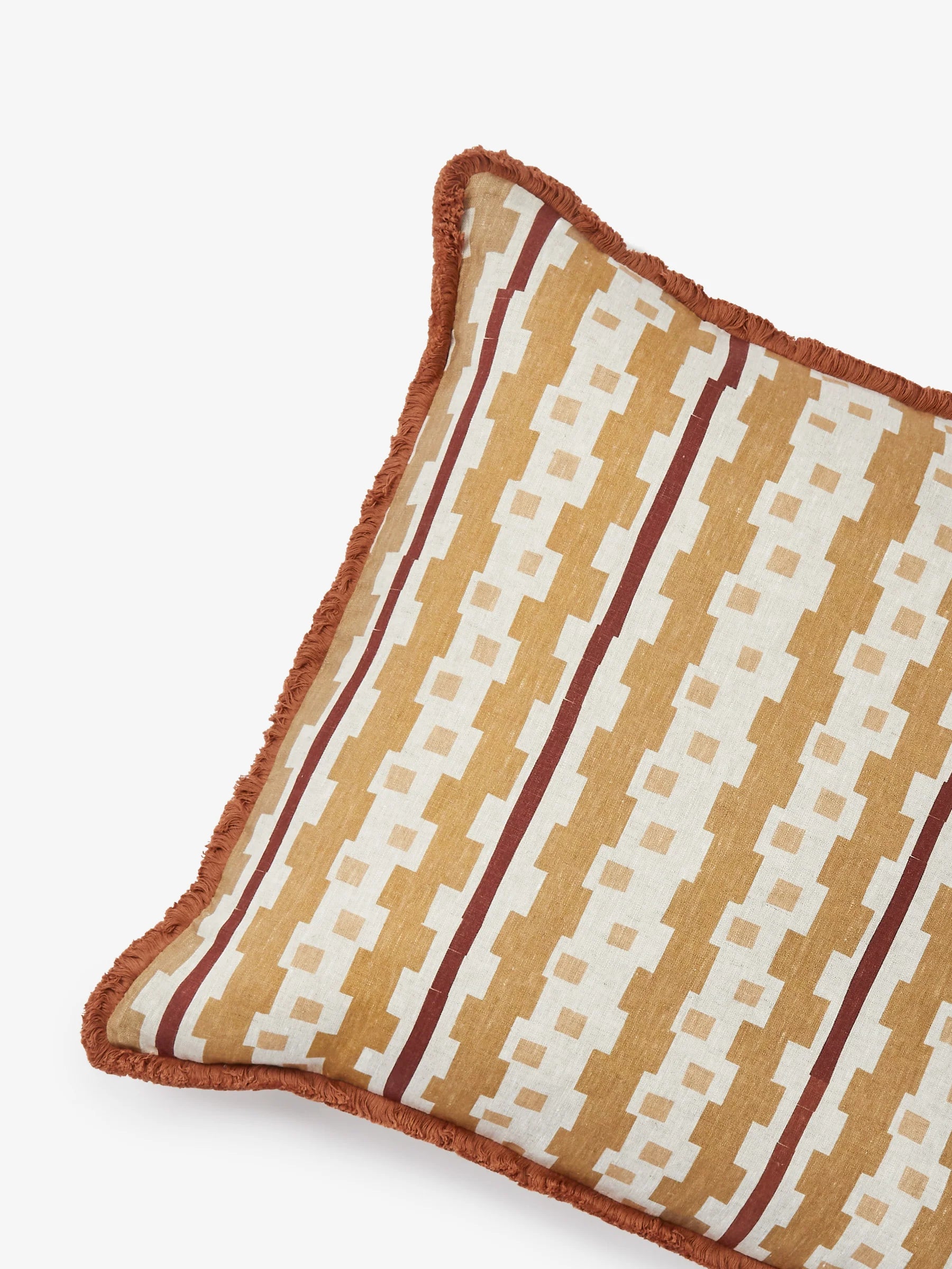 Bonnie & Neil Bauhaus Tan Cushion 60cm