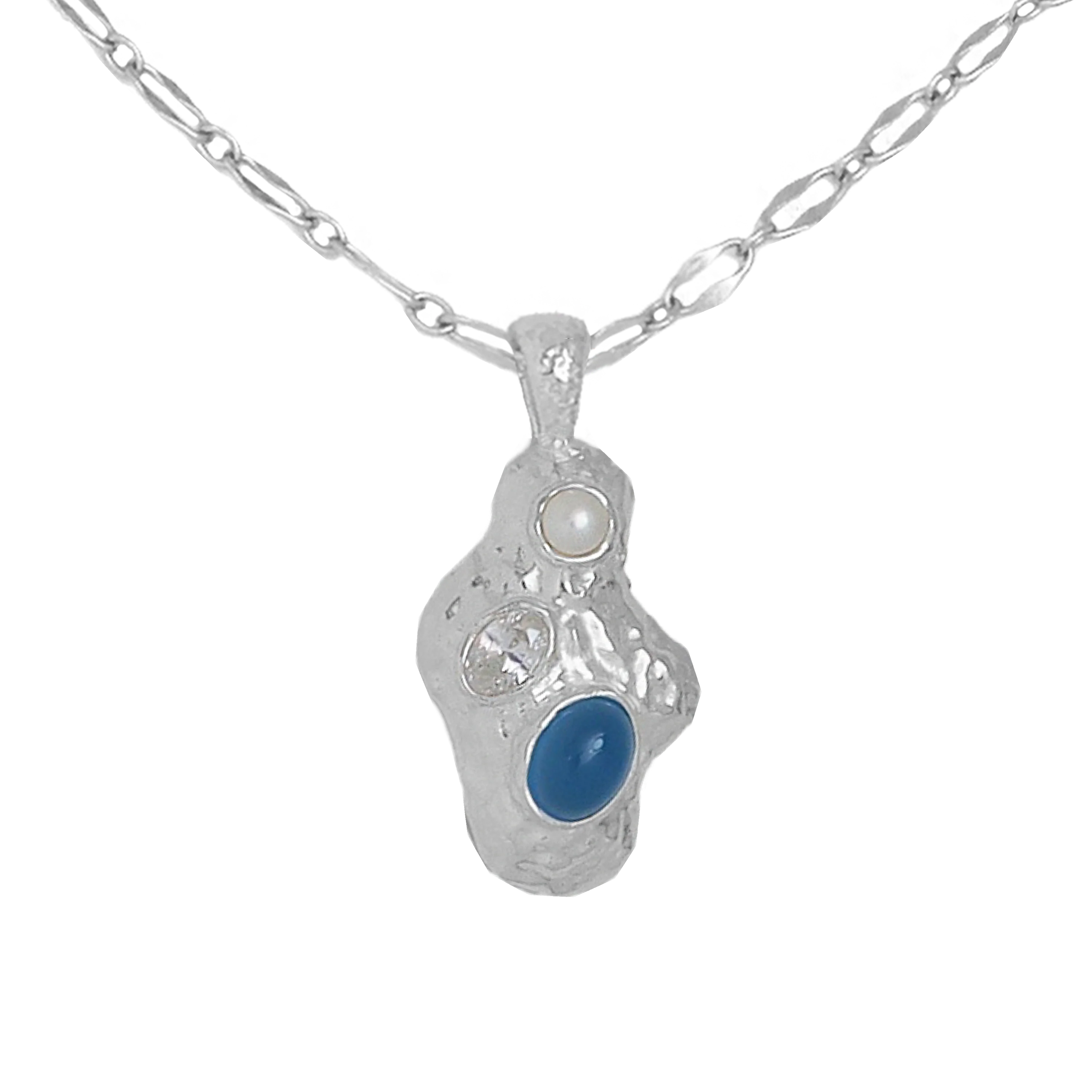 MOUNTAIN & MOON Federica Necklace SILVER
