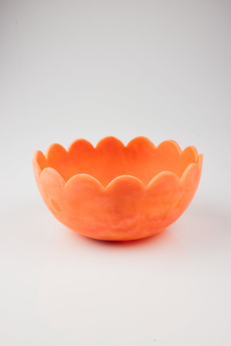 HOLIDAY Petal Bowl Large ORANGE