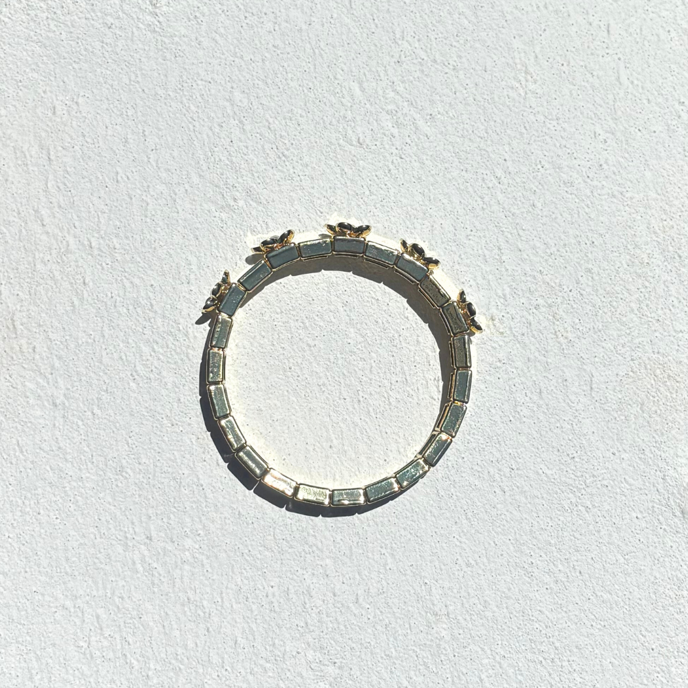 Nina Five Flower Bracelet