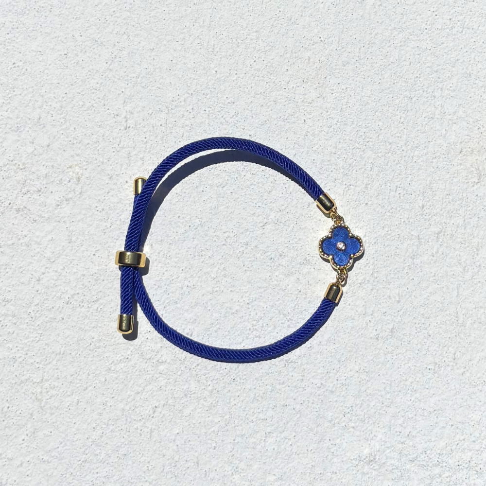 HEI TAI Fleur Slide Bracelet COBALT