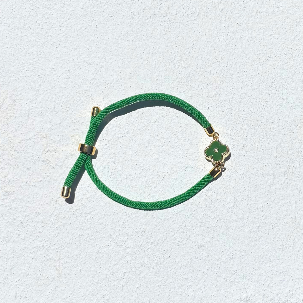 HEI TAI Fleur Slide Bracelet GREEN
