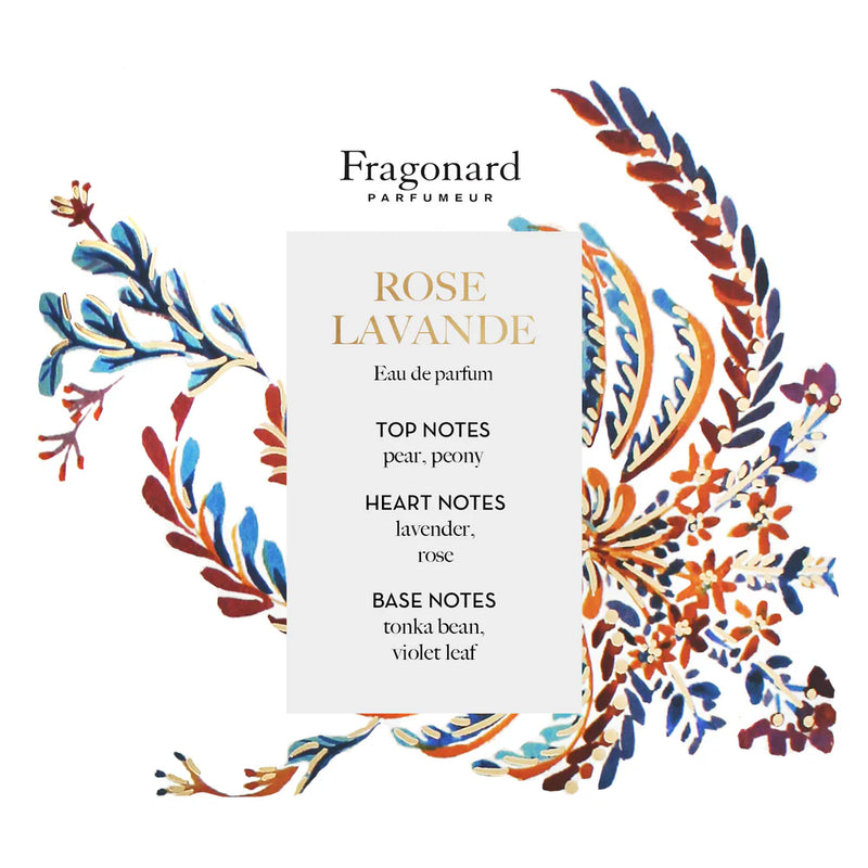 FRAGONARD Perfumed Soap 150g ROSE LAVANDE