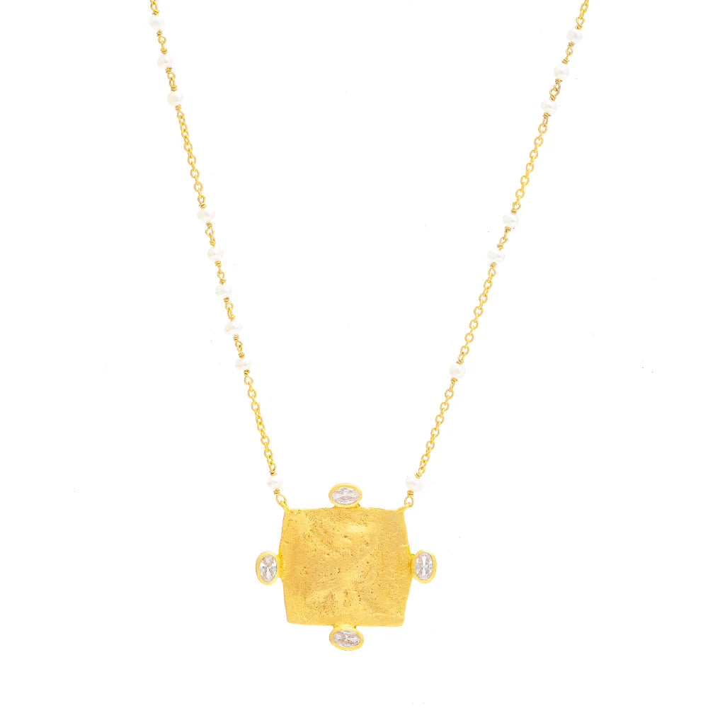 RT24 Gold Plate Frida N/L CUBIC ZIRCONIA
