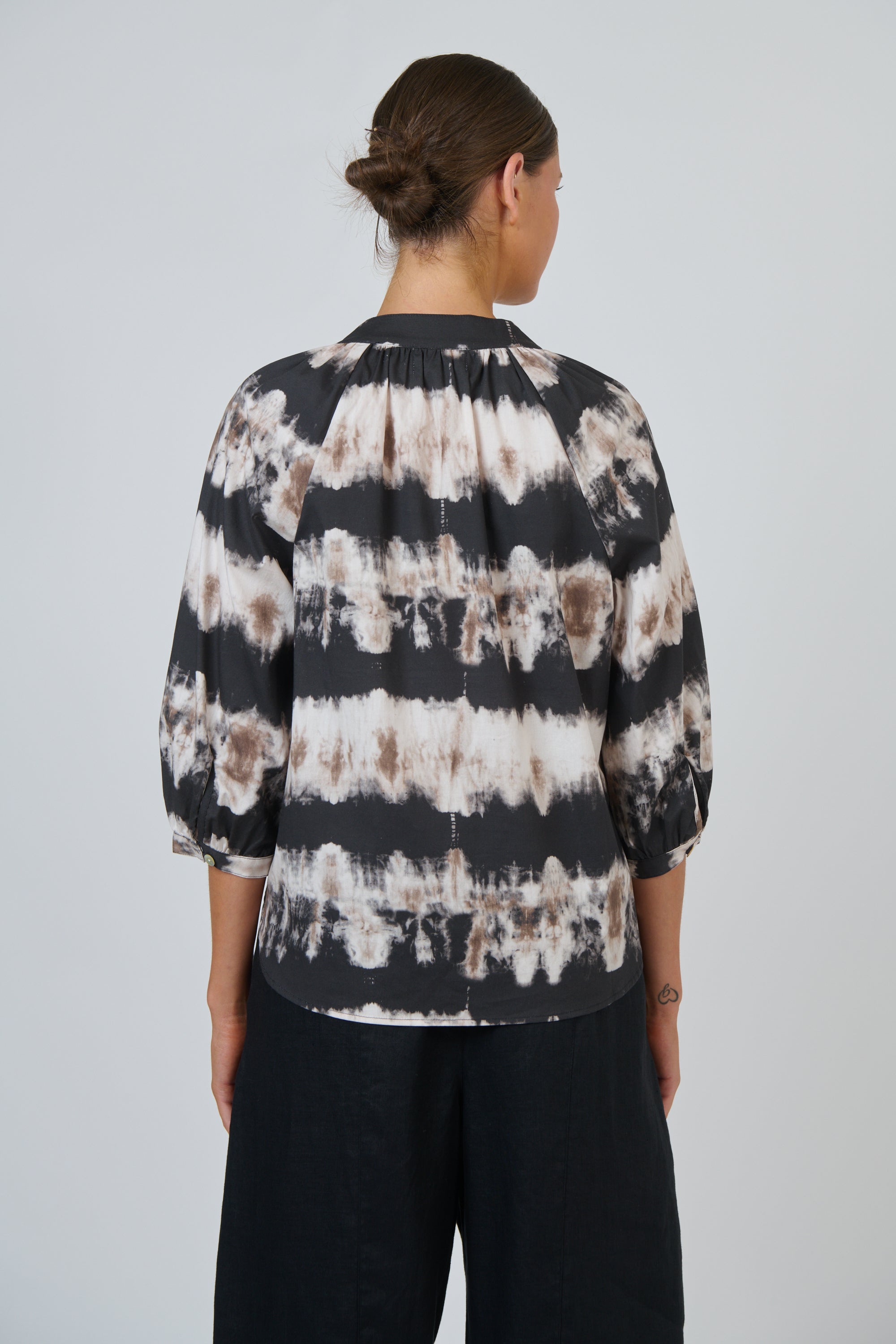 OLIVE ET JULIE 3/4 Sleeve Blouse ERUPTION