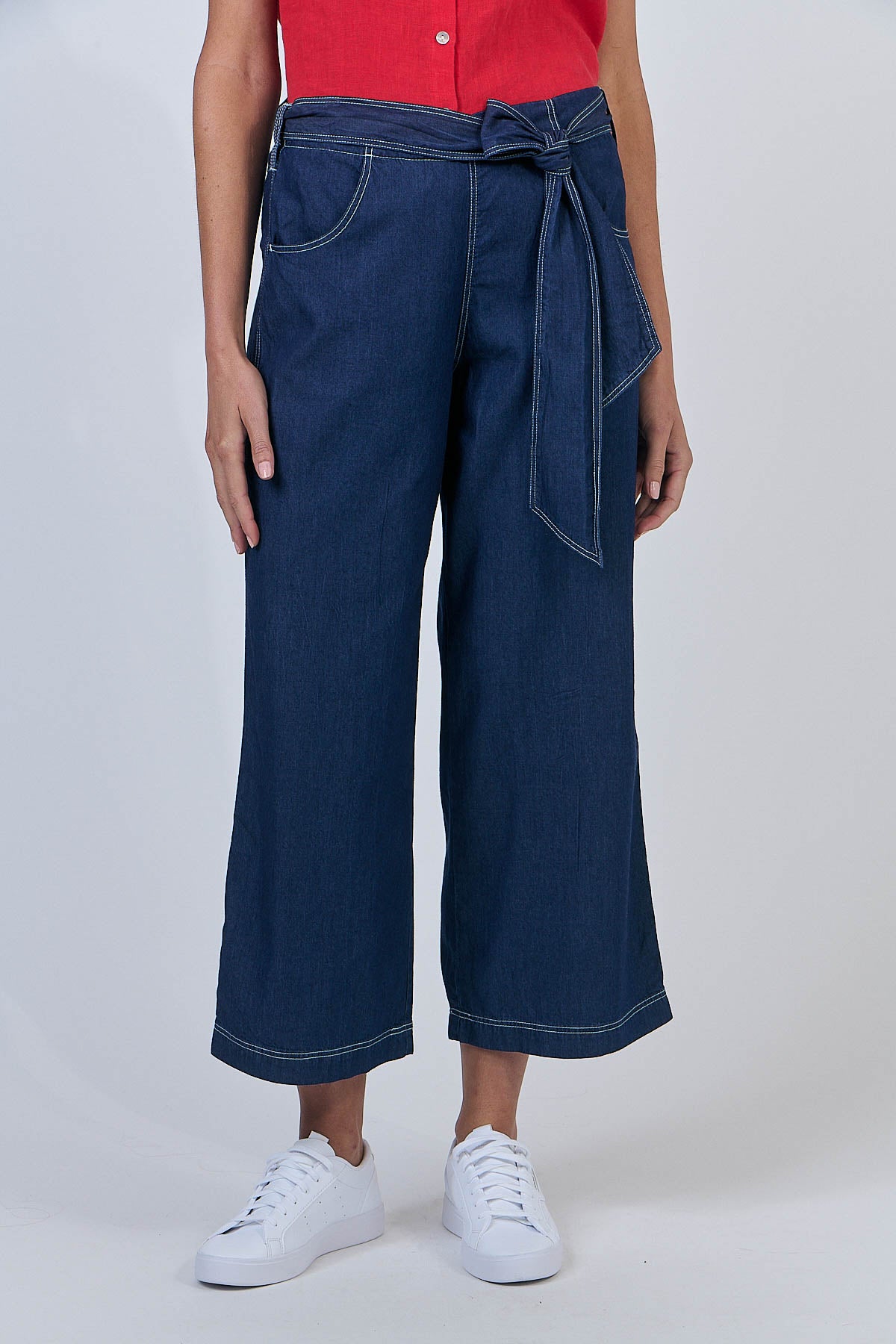 OLIVE ET JULIE Cotton Pant CHAMBRAY