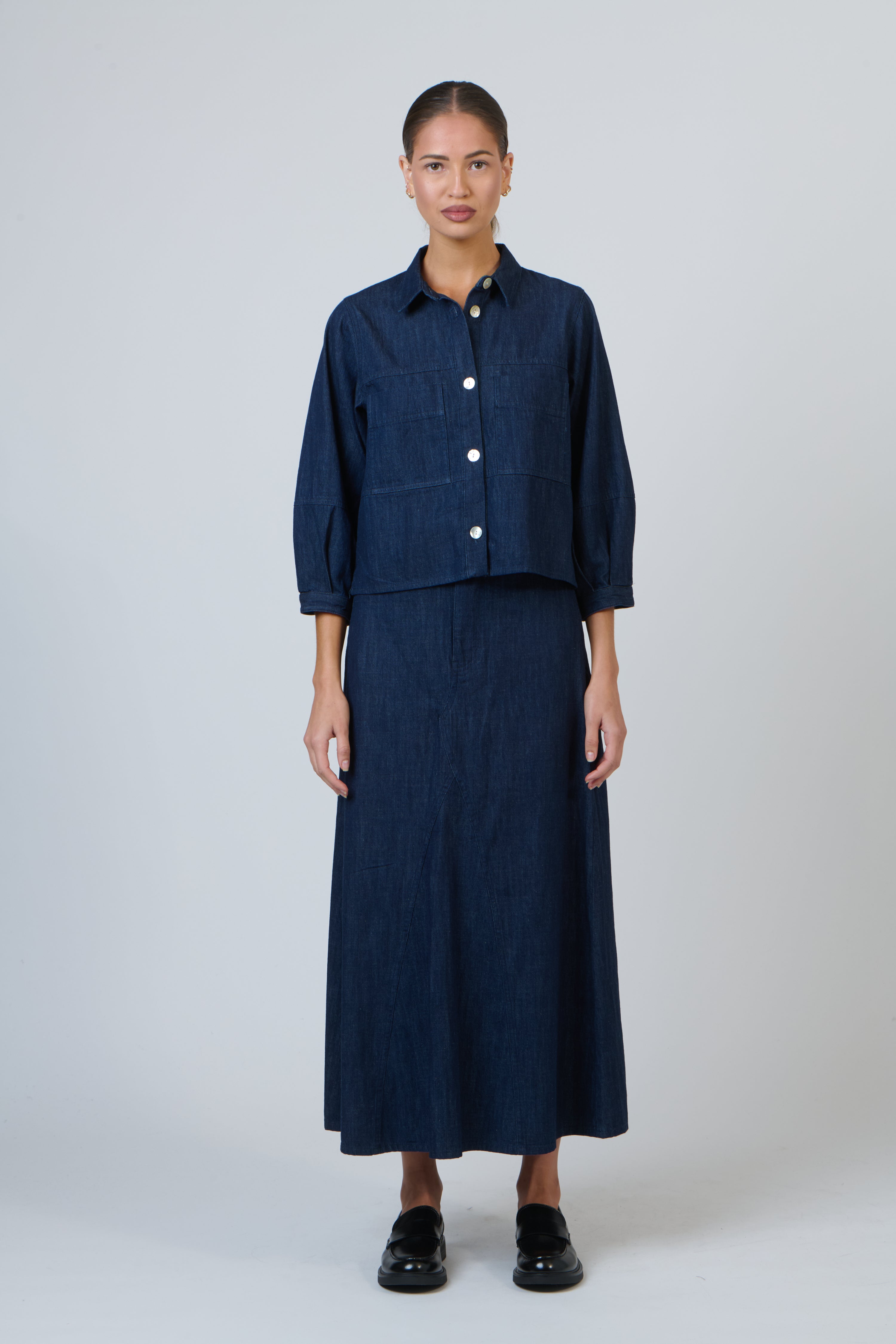 OLIVE ET JULIE Boxy Jacket Top