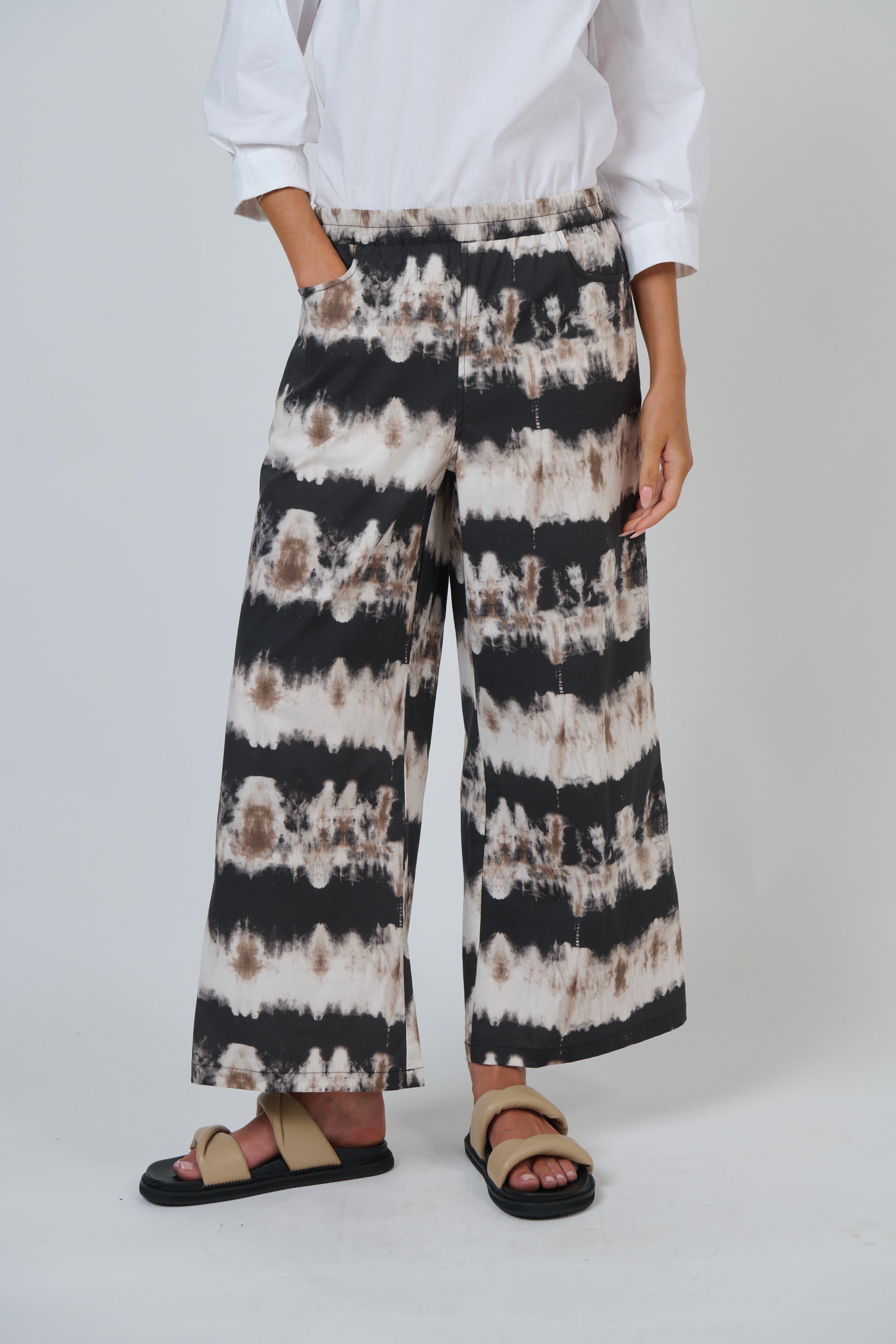OLIVE ET JULIE Wide Leg Trousers ERUPTION
